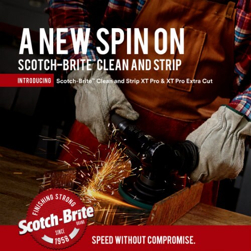 Broszura Scotch-Brite Clean & Strip XT Pro oraz Extra Cut