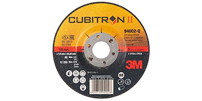 Tarcza szlifierska z obniżonym środkiem 3M™ Cubitron™ II
