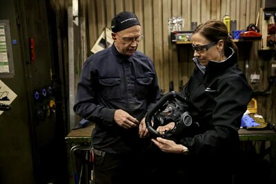 Ognioodporna przyłbica spawalnicza 3M Speedglas G5-03 Pro-Air
