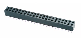 Gniazdo BM firmy 3M™, 2 mm, proste, wykończenie spoiwem lutowniczym, seria 950, TS2155
