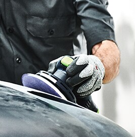 FestoolTM equipment and abrasive materials