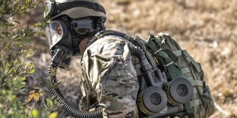Systemy z wymuszonym przepływem powietrza 3M™ Scott™ C420 Plus PAPR z CBRN dla wojska
