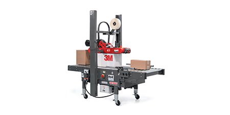 Obraz maszyny 3M-Matic™ do zaklejania opakowań o zróżnicowanym rozmiarze
