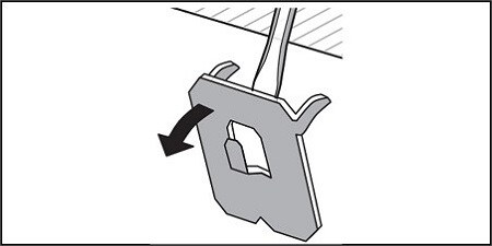 Light hanging instruction four
