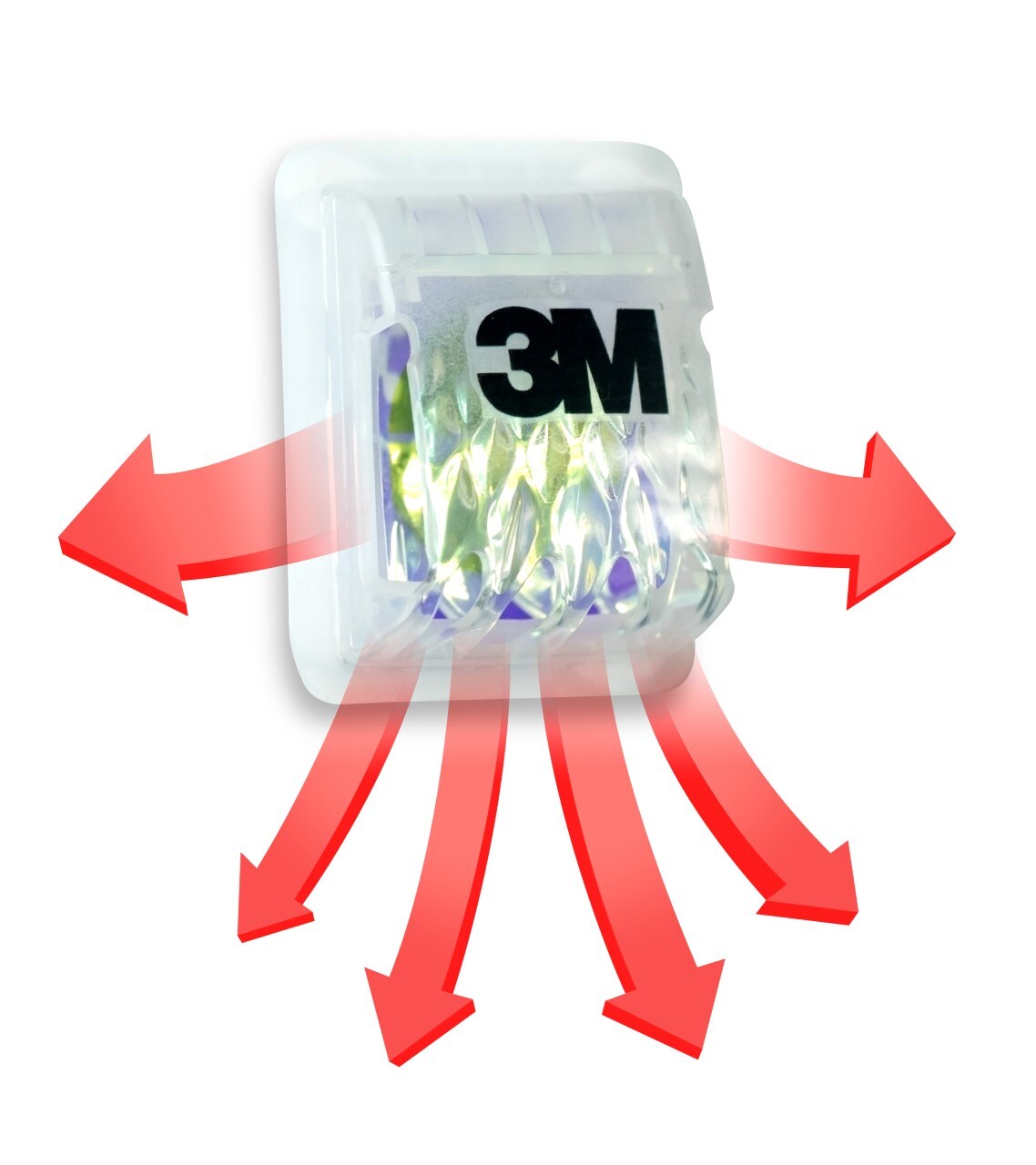 3M™ Aura™ serii 9300+Gen3 Zawór 3M™ Cool Flow™ Comfort