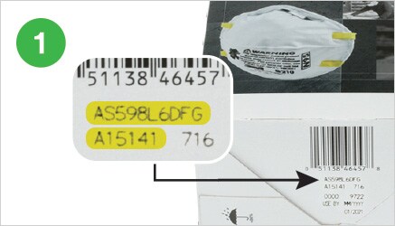 3M™ Aura™ serii 9300+Gen3 Znajdź kody.
