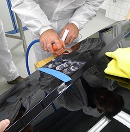 Paintshop – spots removal and clearcoat buffing