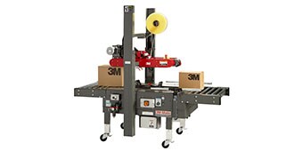 Obraz maszyny 3M-Matic™ do zaklejania opakowań o zróżnicowanym rozmiarze
