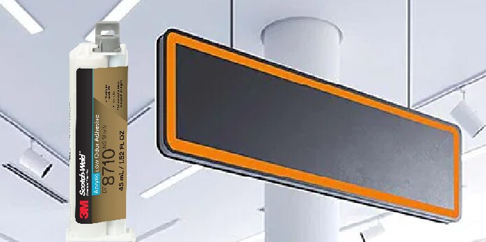 3M™ Scotch-Weld™ DP8710NS Klej akrylowy o niskiej emisji zapachu 
