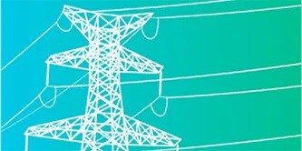 obraz z ikoną linii sieci energetycznej
