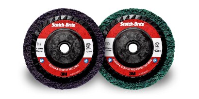 Dwa dyski Scotch-Brite Clean & Strip XT Pro