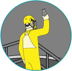 Ikona procesu sedymentacji wstępnej