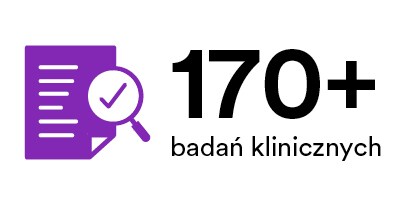 Ponad 170 badań klinicznych
