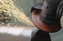 Metal working – coarse grinding 
