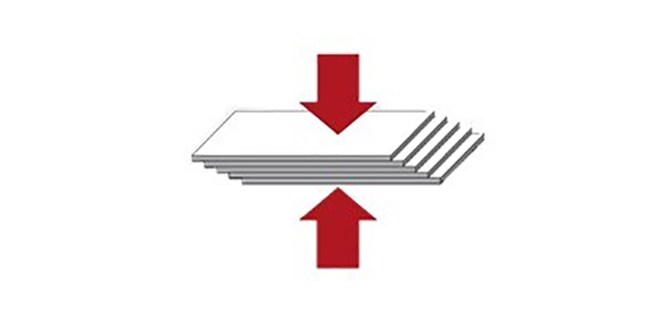 Obraz przedstawiający diagram ściernic sprasowanych
