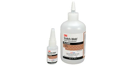 Kleje cyjanoakrylowe 3M Scotch-Weld™ do mocowania uszczelek
