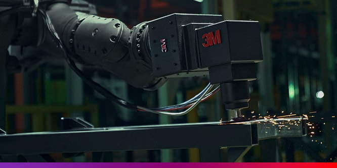Obraz przedstawiający z bliska system robotyki i automatyki
