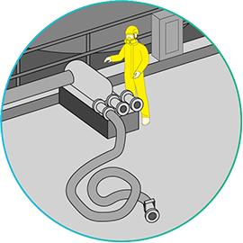 Secondary Clarification Illustration Icon